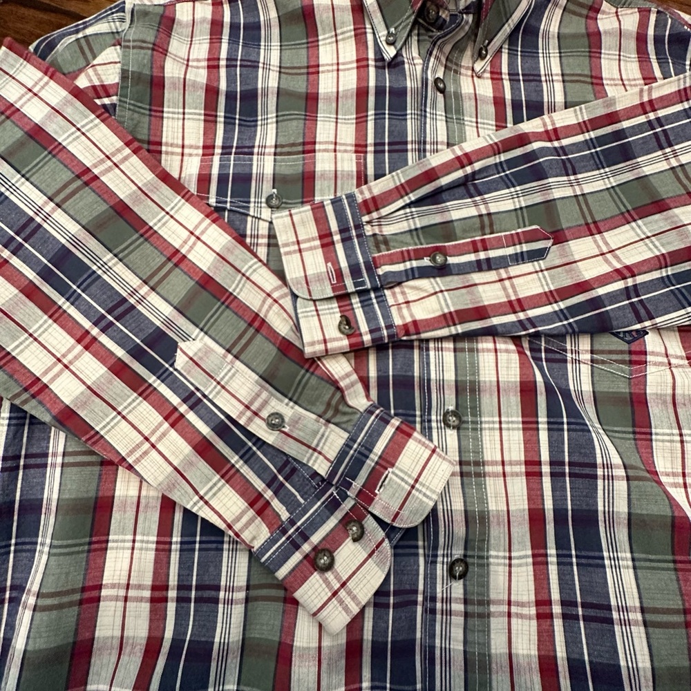 Men’s Western Shirt Roper Brand M/Lg - Picture 5 of 8